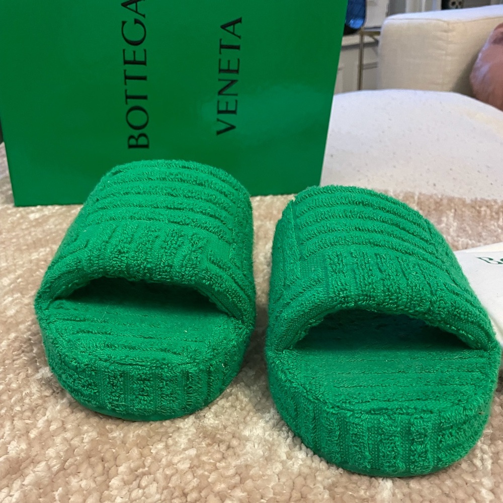 Bottega Veneta Terry slides - SOLD OUT COLOR